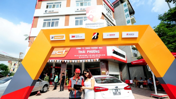 Hà Nội: Đại lý Bridgestone B-select Thái Phương 